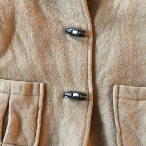 Jacadi Tan Kids Pea Coat - Picture 3 of 4